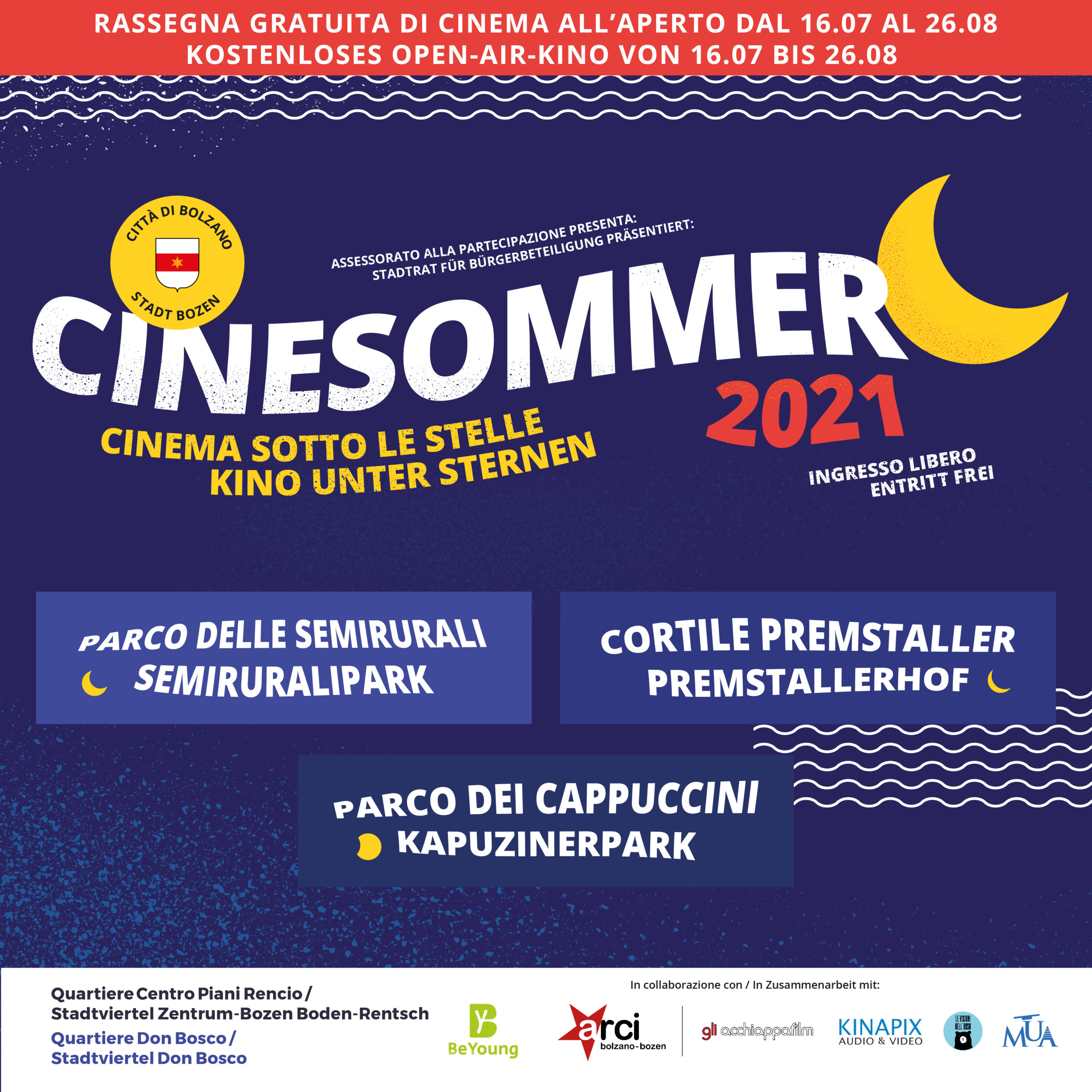 CINESOMMER 2021 BOLZANO