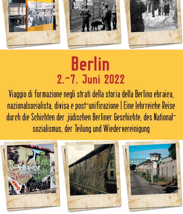 Viaggio di formazione a Berlino – Aperte le iscrizioni