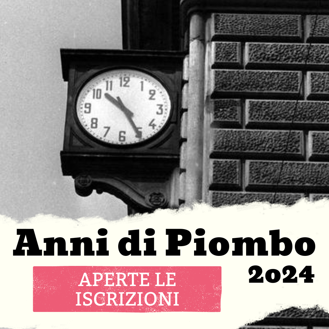 Anni di Piombo 2024  – Aperte le iscrizioni!