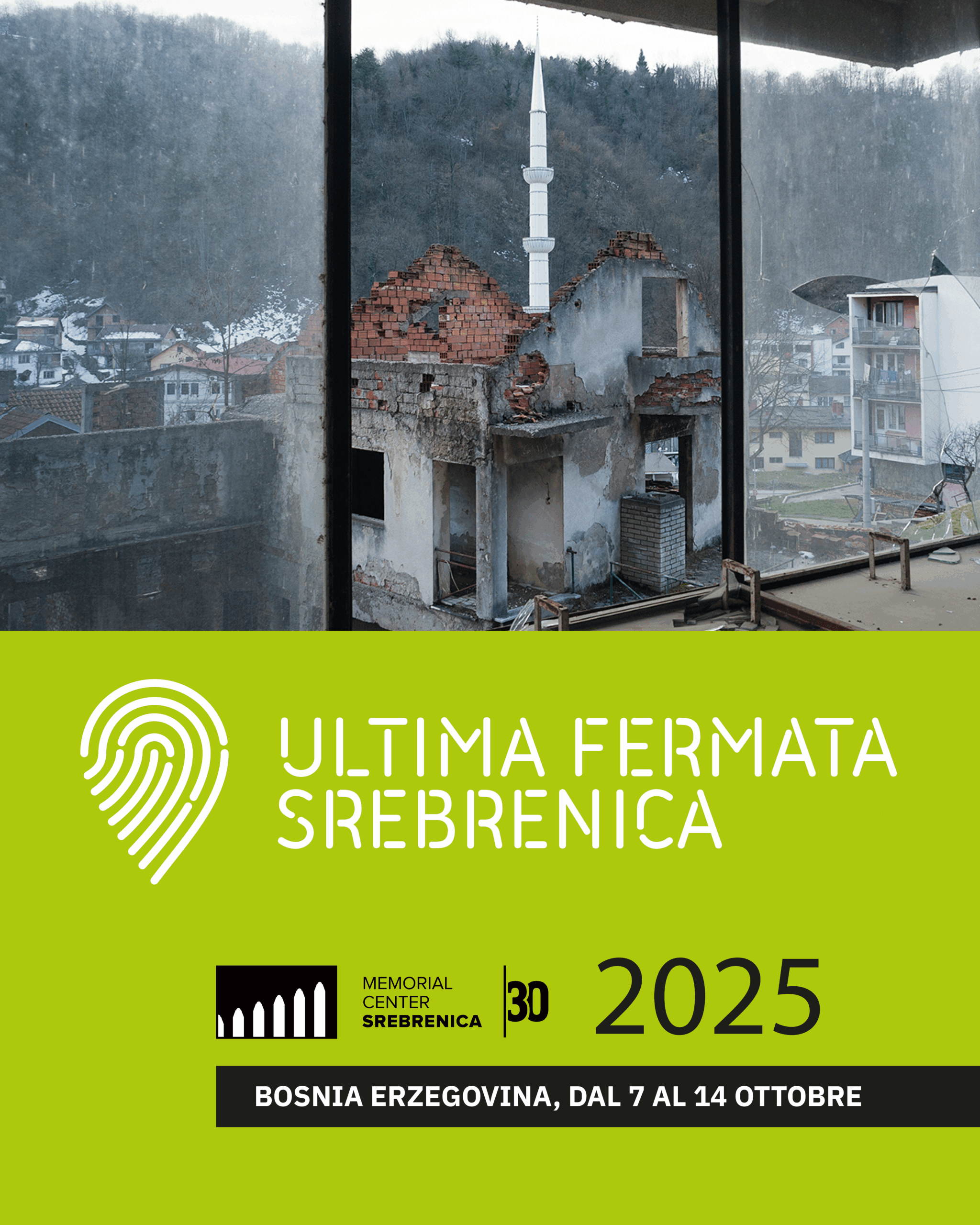 Ultima Fermata Srebrenica 2025 – Aperte le iscrizioni!