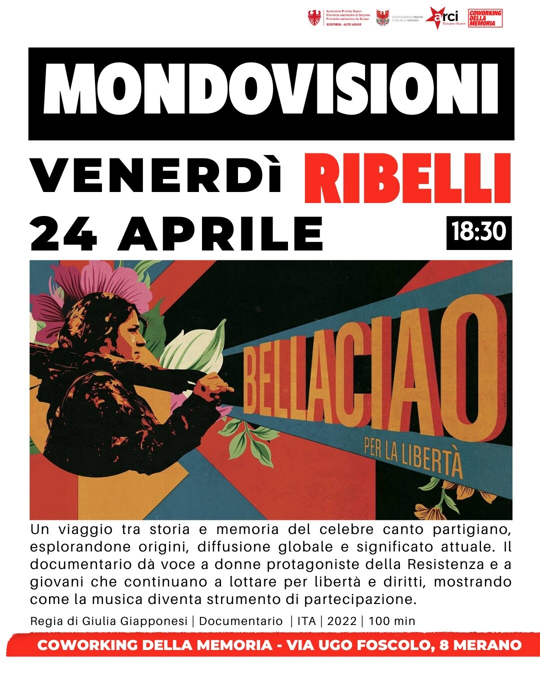 Bella Ciao – per la libertà | Mondovisioni Ribelli